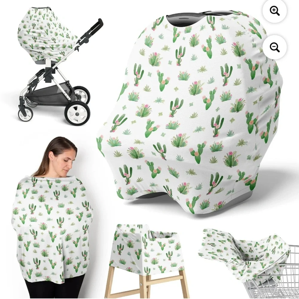 Like New cactus Car seat cover